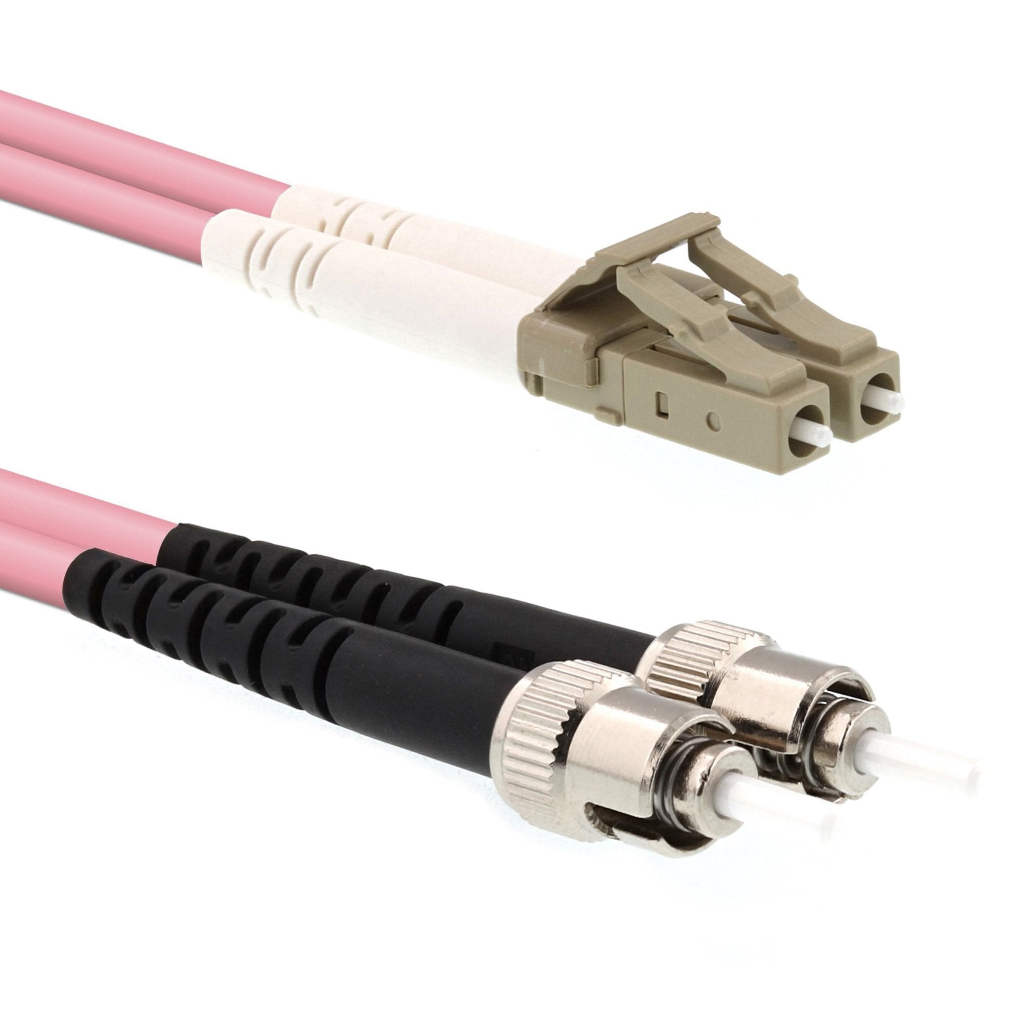 CCD LC - ST Singlemode OS2 Duplex Fibre Optic Patch Cable - CCD Networking