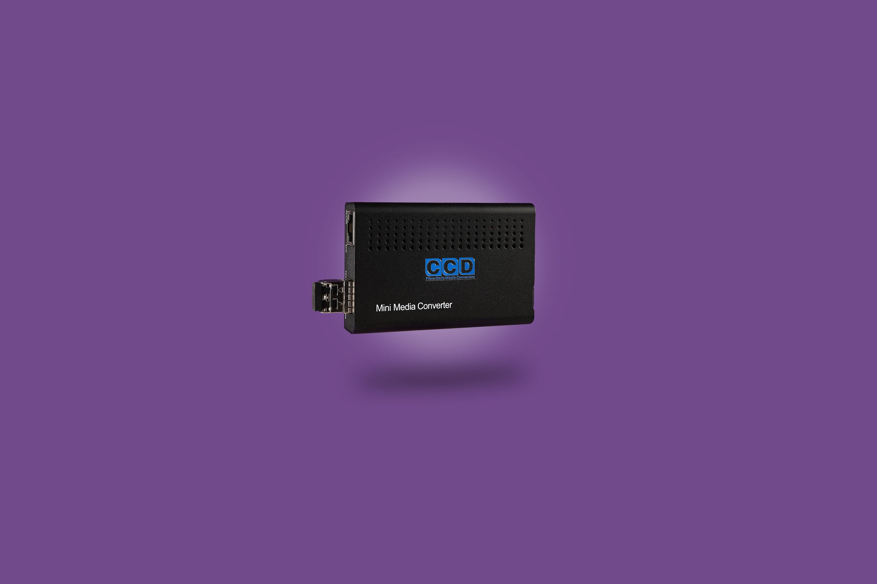 CCD Networking 9100 Media Converter Purple