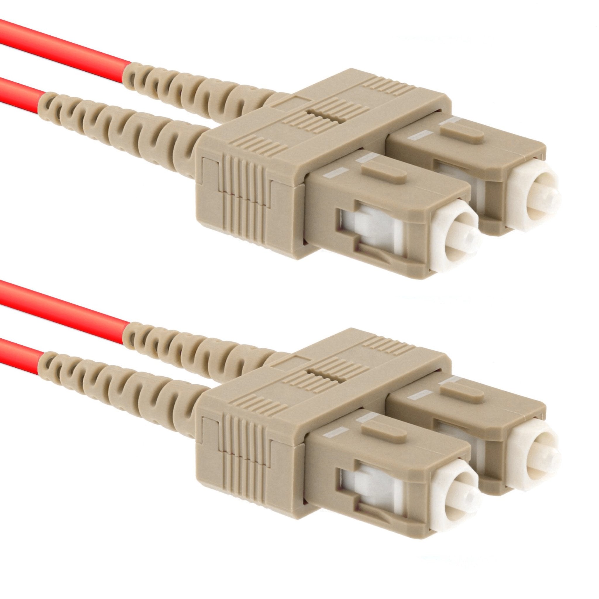CCD SC - SC Singlemode OS2 Duplex Fibre Optic Patch Cable - CCD Networking