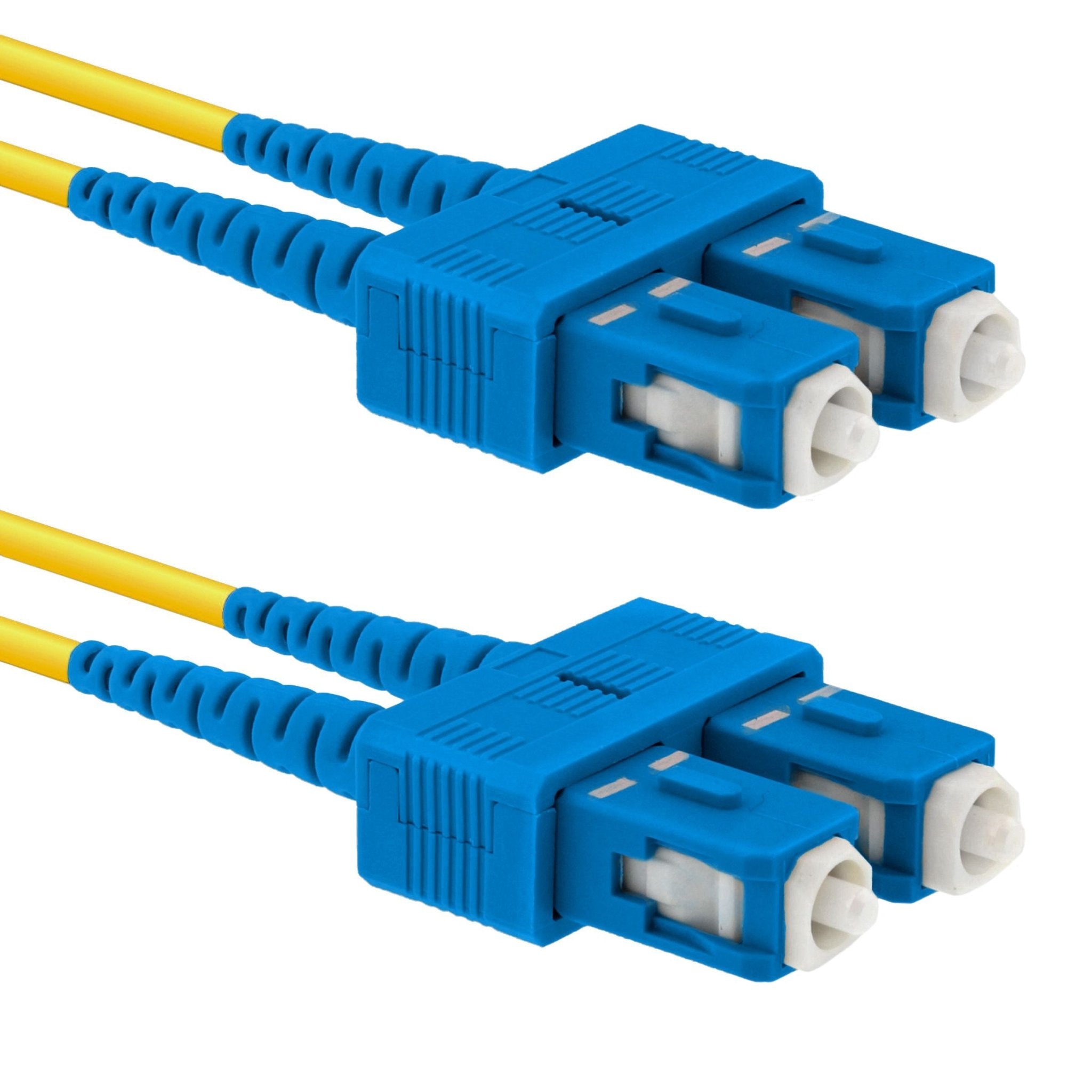 CCD SC - SC Singlemode OS2 Duplex Fibre Optic Patch Cable - CCD Networking