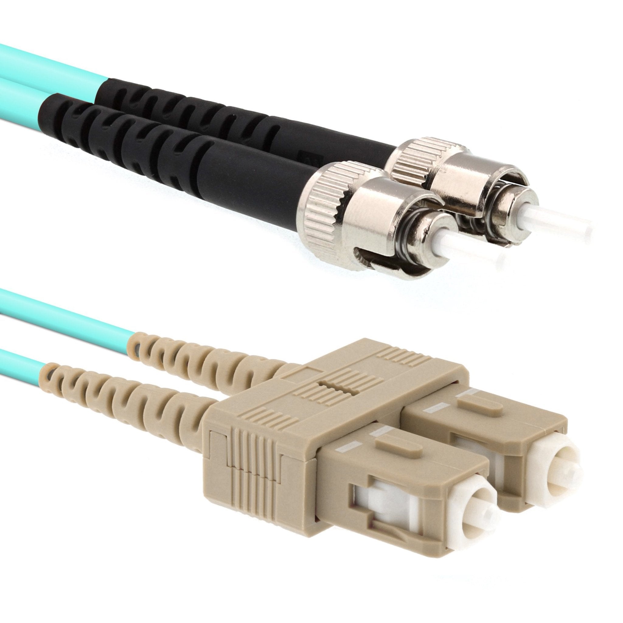CCD SC - ST Singlemode OS2 Duplex Fibre Optic Patch Cable - CCD Networking