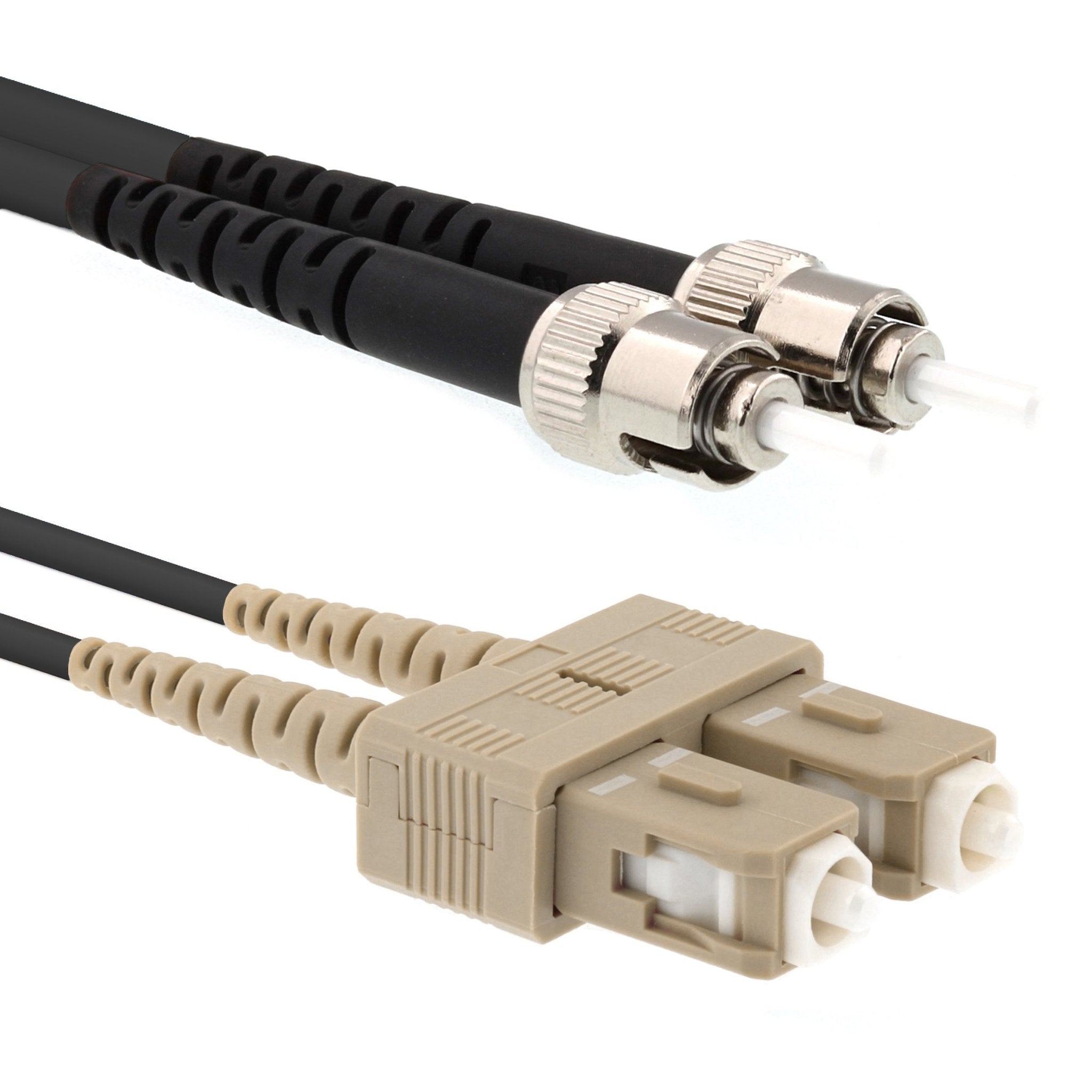 CCD SC - ST Singlemode OS2 Duplex Fibre Optic Patch Cable - CCD Networking