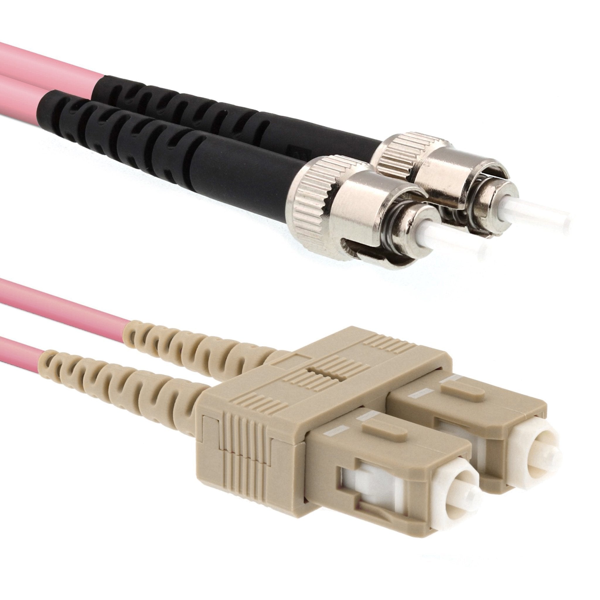 CCD SC - ST Singlemode OS2 Duplex Fibre Optic Patch Cable - CCD Networking