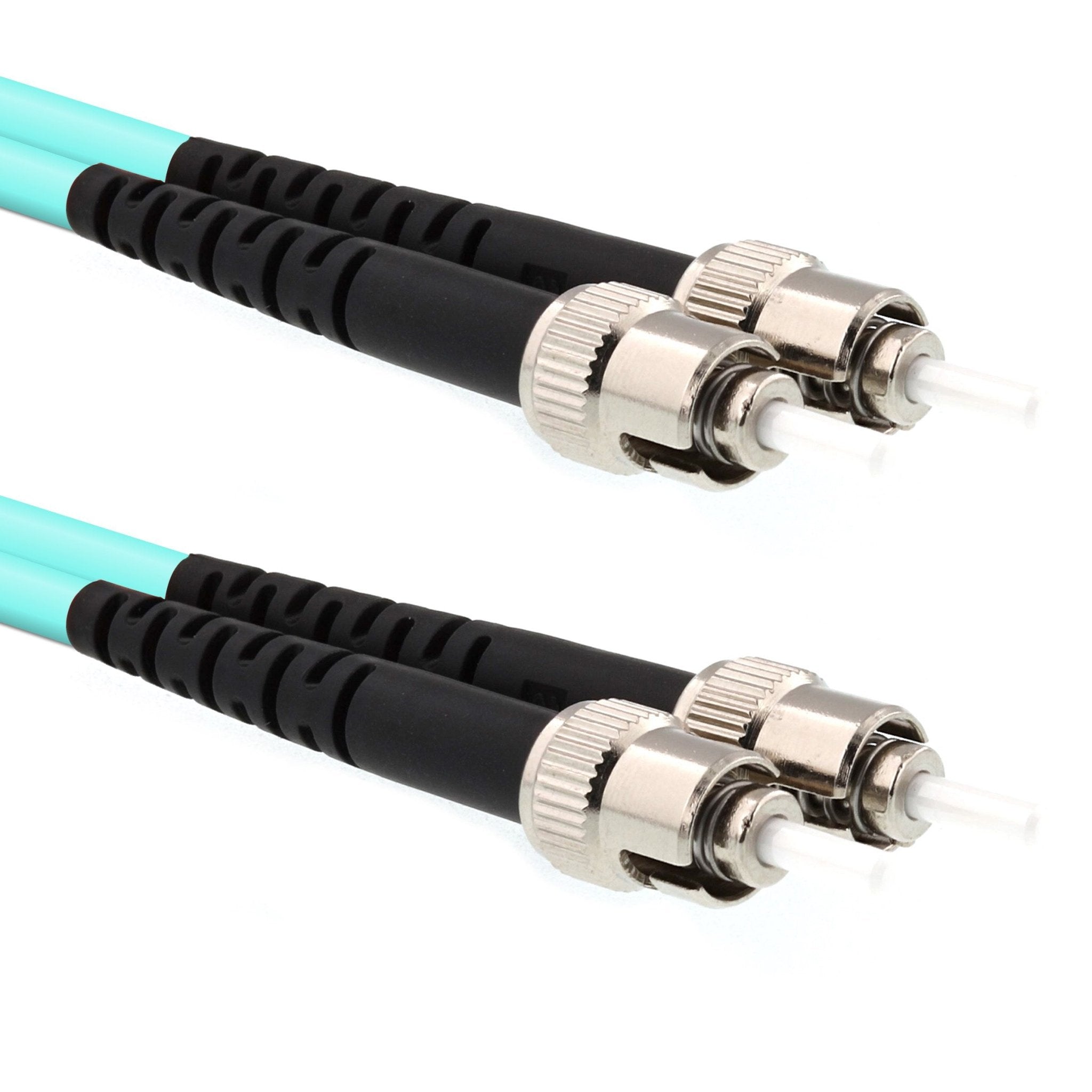 CCD ST - ST Multimode OM3 Duplex Fibre Optic Patch Cable - CCD Networking