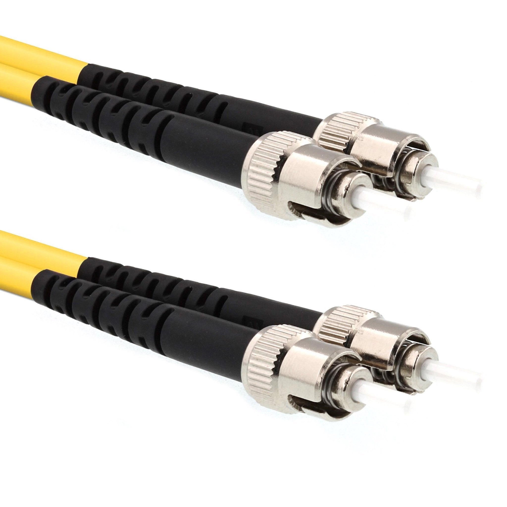 CCD ST - ST Multimode OM3 Duplex Fibre Optic Patch Cable - CCD Networking