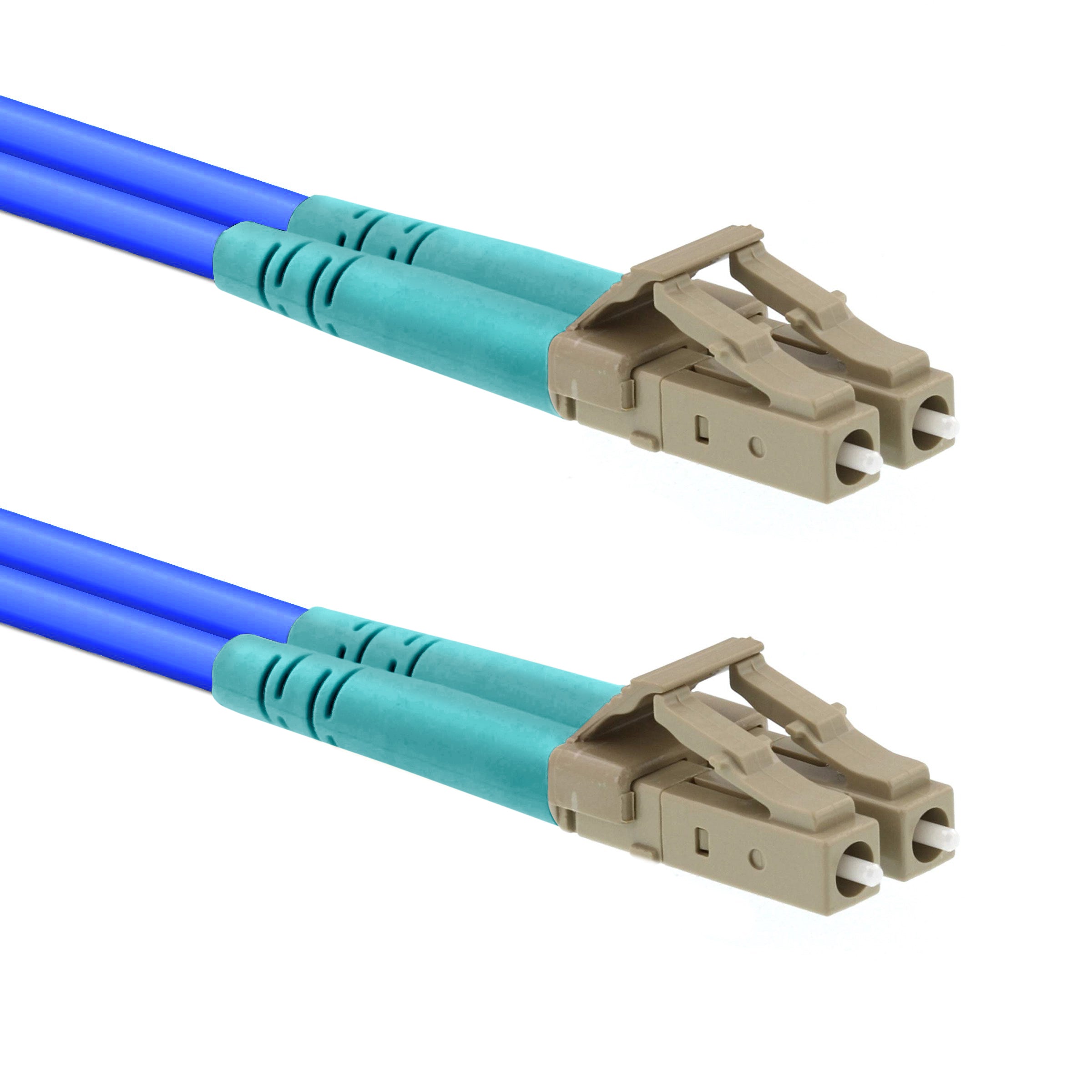 CCD LC-LC Multimode OM4 Duplex Fibre Optic Patch Cable