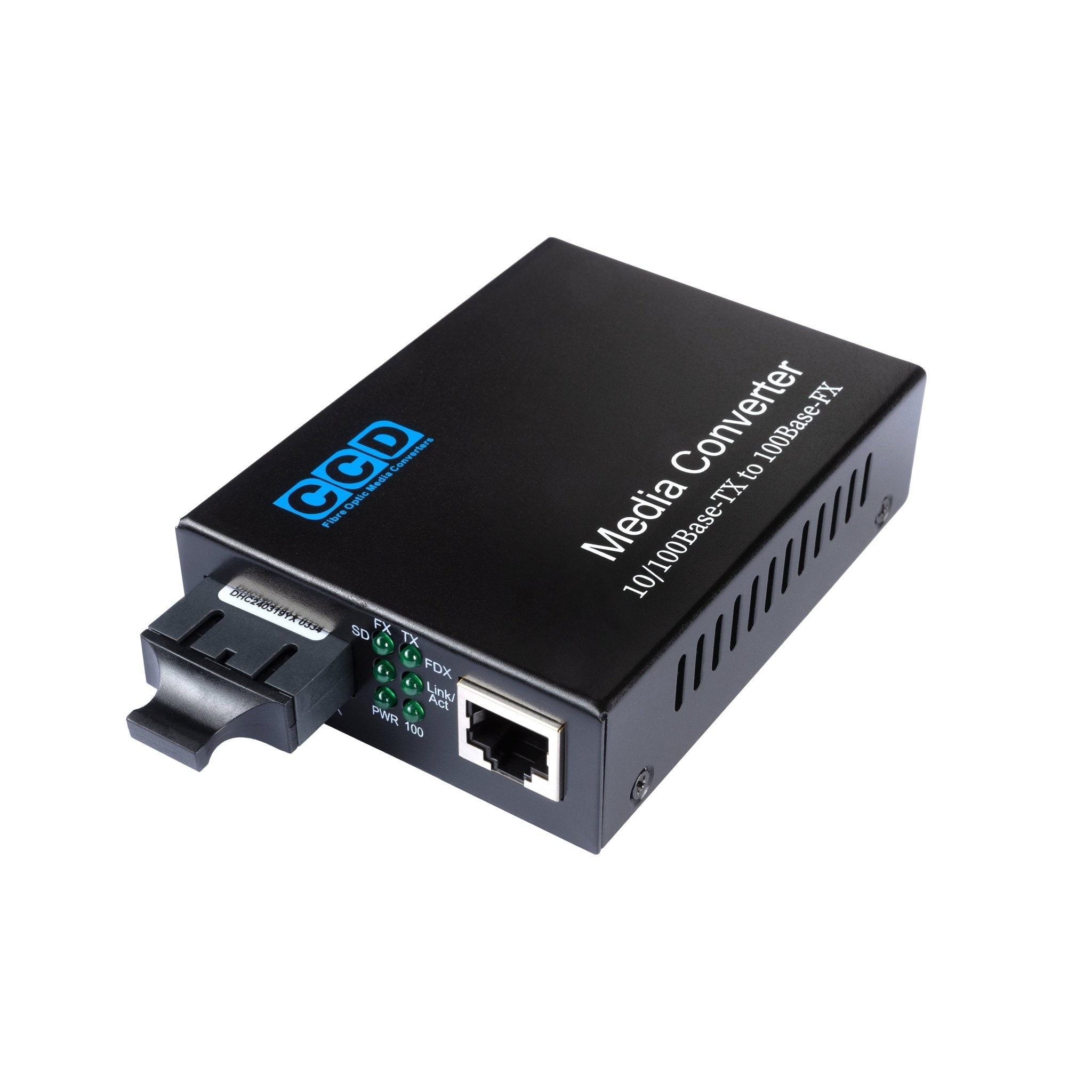 CCD - 5100 10/100Mbps Fibre Optic Media Converter - CCD Networking