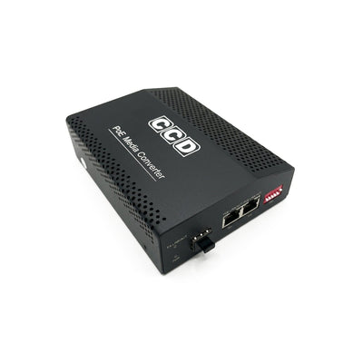 CCD POE Fibre Optic Media Converter - CCD Networking