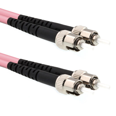 CCD ST - ST Singlemode OS2 Duplex Fibre Optic Patch Cable - CCD Networking